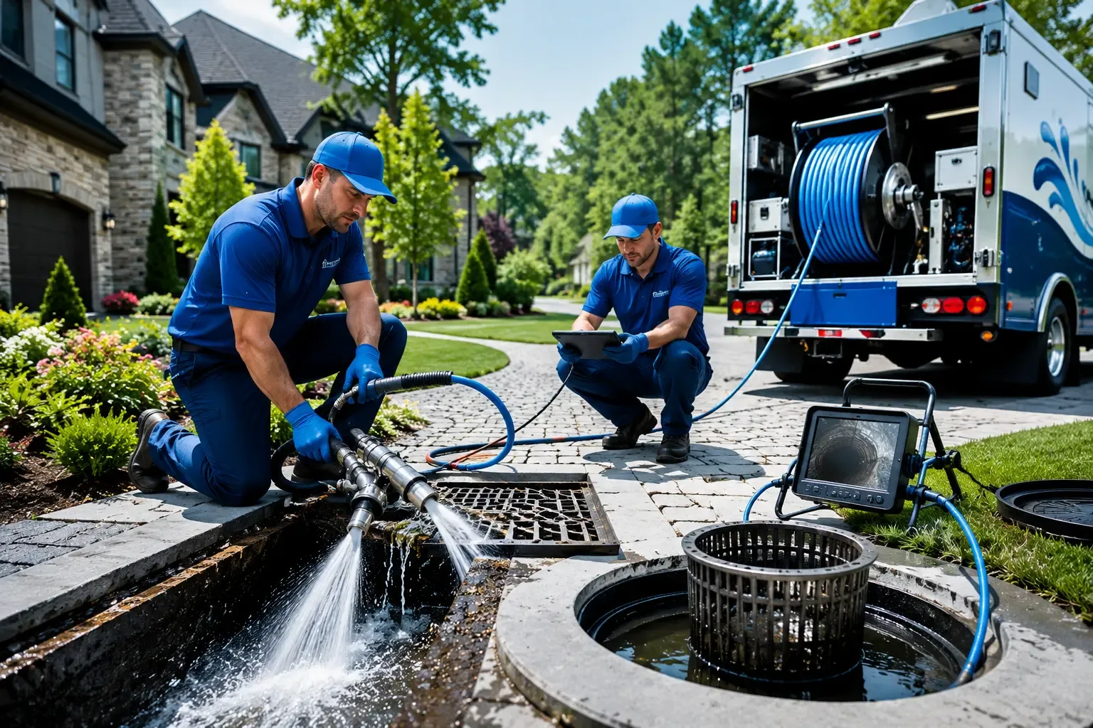 Local outdoor drain cleaning professionals in West Bethel, ME
